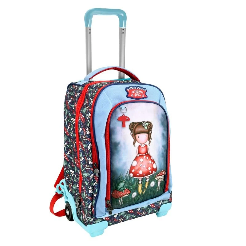 Ученическа раница на колела Santoro Gorjuss In The Forest - Little Mushroom