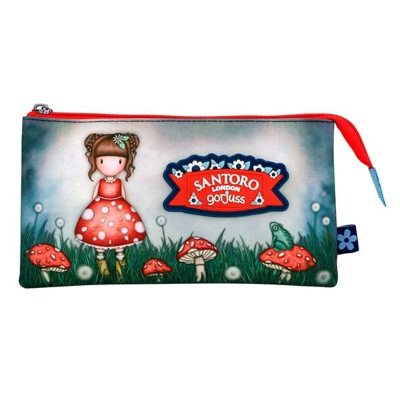 Несесер с 3 отделения Santoro Gorjuss In The Forest - Little Mushroom
