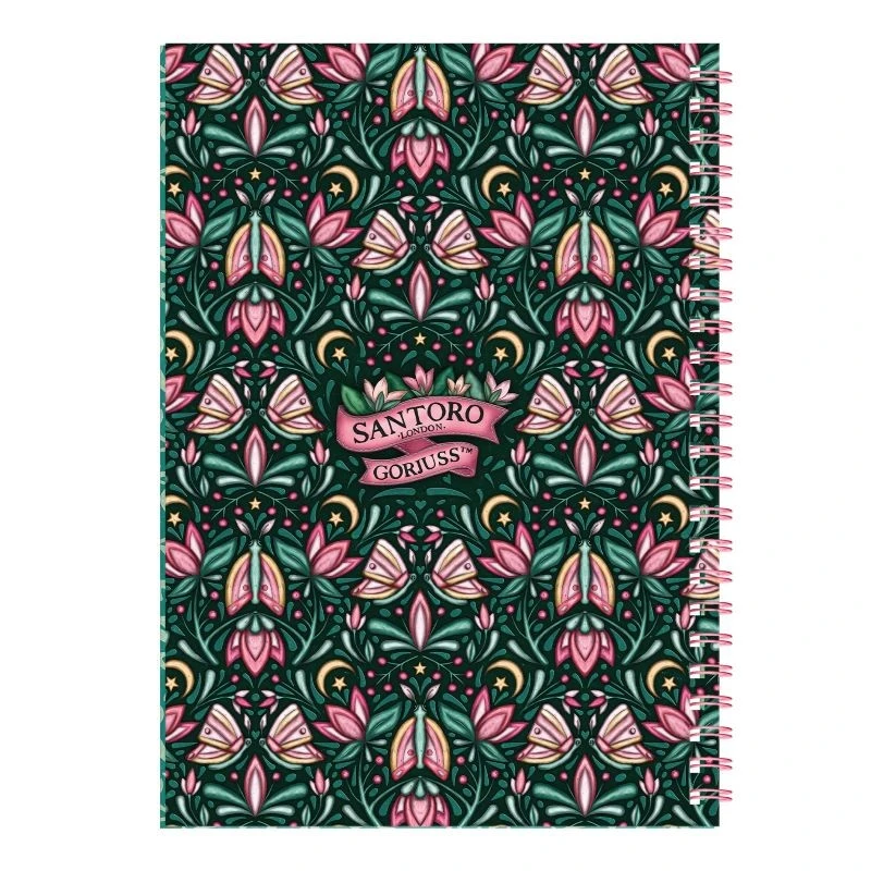 Тефтер с 2 книгоразделителя Santoro Gorjuss In The Forest - Woodland Wildflower