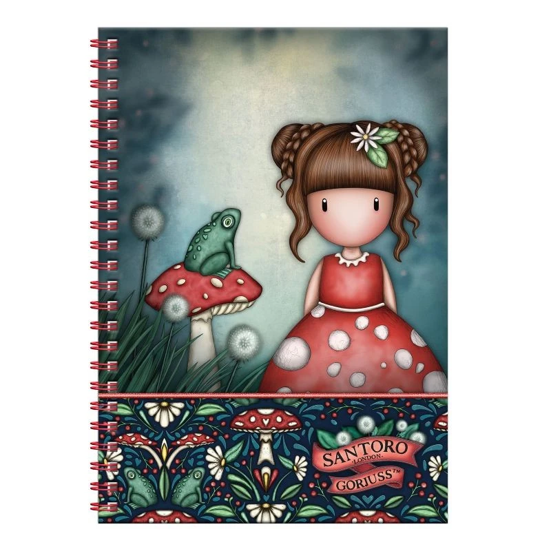 Комплект с ученически пособия Santoro Gorjuss In The Forest - Little Mushroom