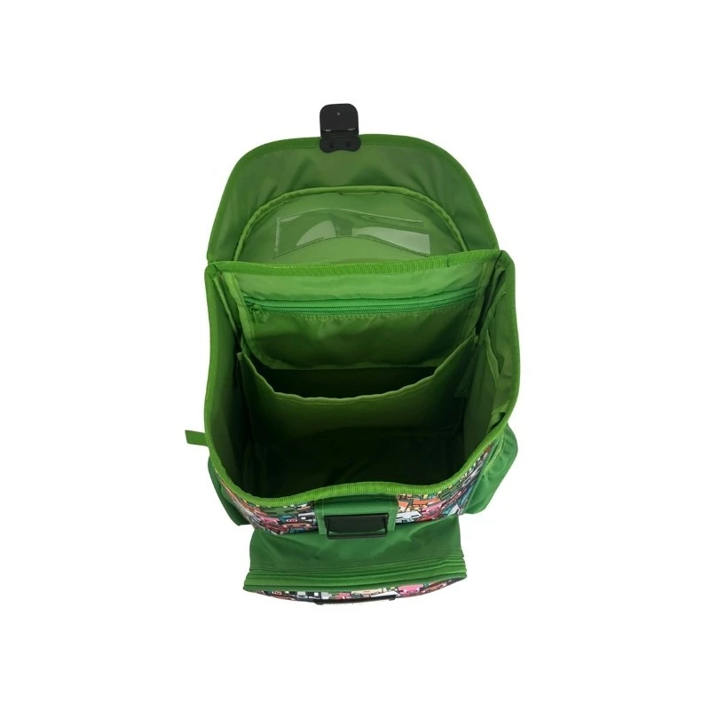 Комплект Ученическа раница Minecraft Ergonomic от 3 части с несесер и спортна торба