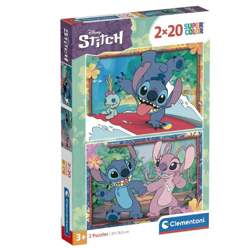 Пъзел Stitch 2x20 части