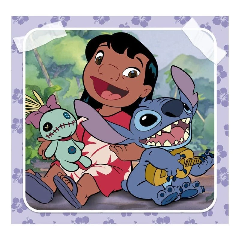 Пъзел Stitch 3x48 части