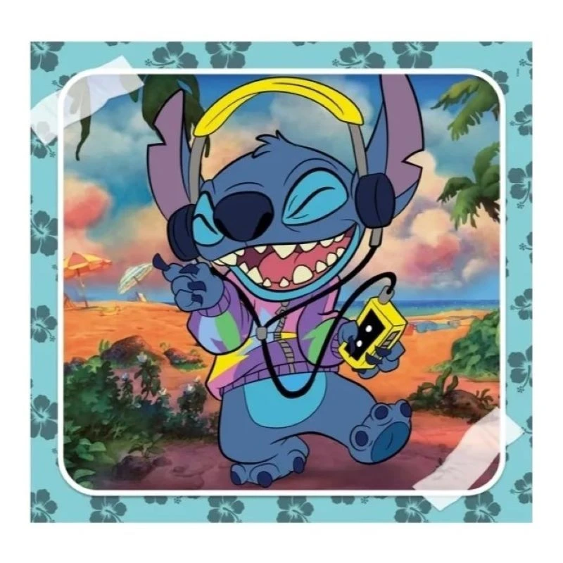 Пъзел Stitch 3x48 части