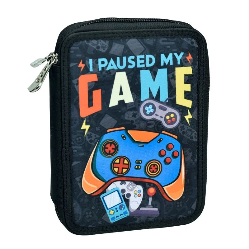 Ученически несесер с две отделения и съдържание BMU GAME