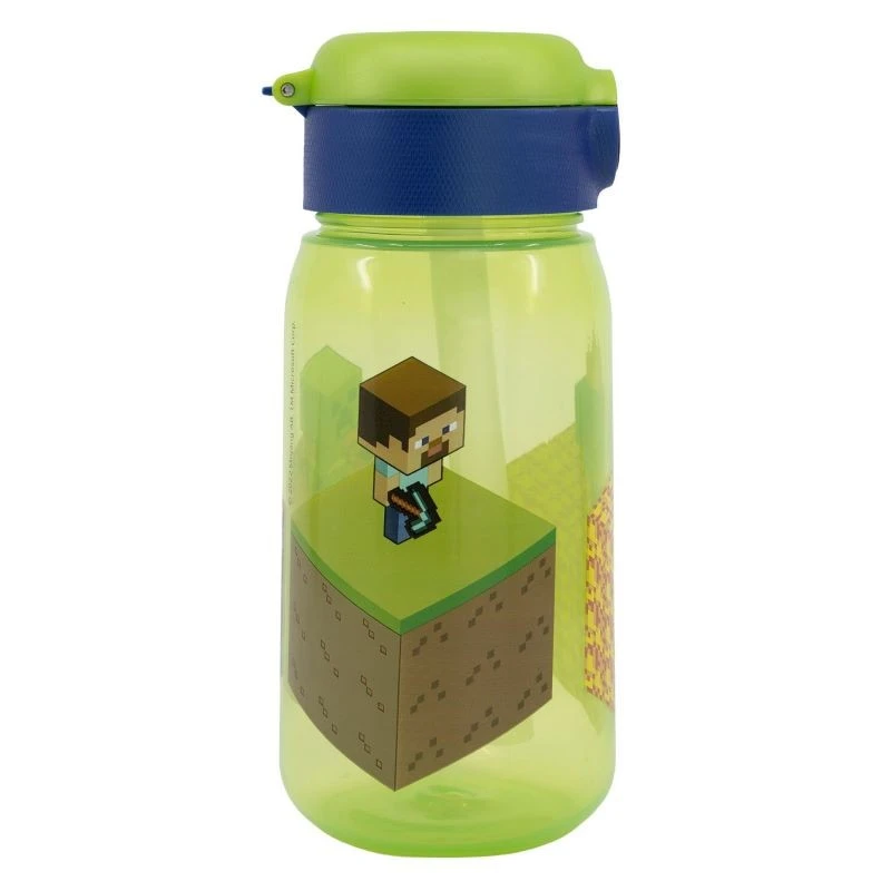 Бутилка Minecraft Active, 510 ml, Зелен