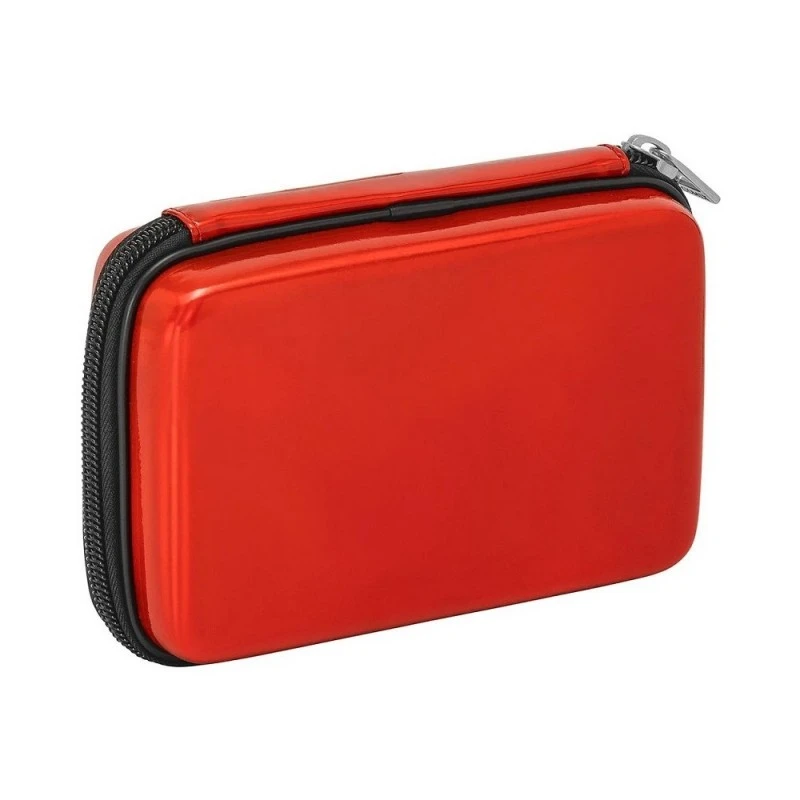 Ученически несесер със съдържание Comix Classic Red 2024, 22 x 14 x 7 cm, Червен