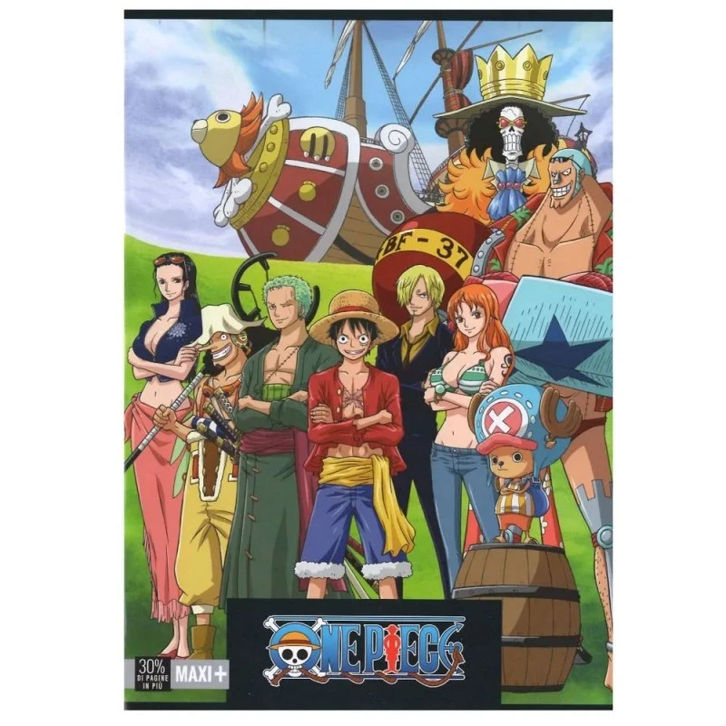 Тедрадка А4 One Piece Luffy, 40 листа, Асортимент, 3 вида