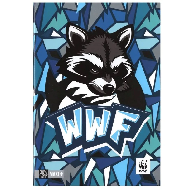 Тетрадка А4 WWF Illustrato, 40 листа, Асортимент, 2 вида