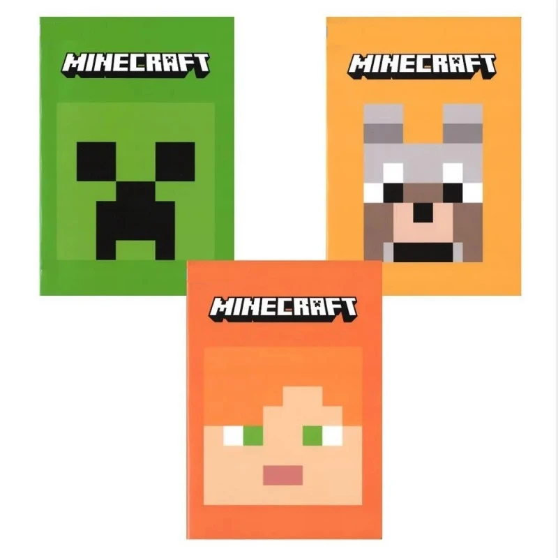 Тетрадка A4 Minecraft Pixel 40 листа, 2 вида, Асортимент