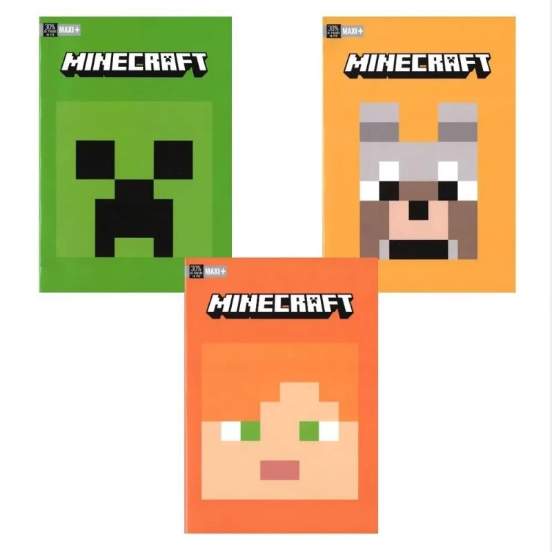Тетрадка A4 Minecraft Pixel 50 листа, 2 вида, Асортимент