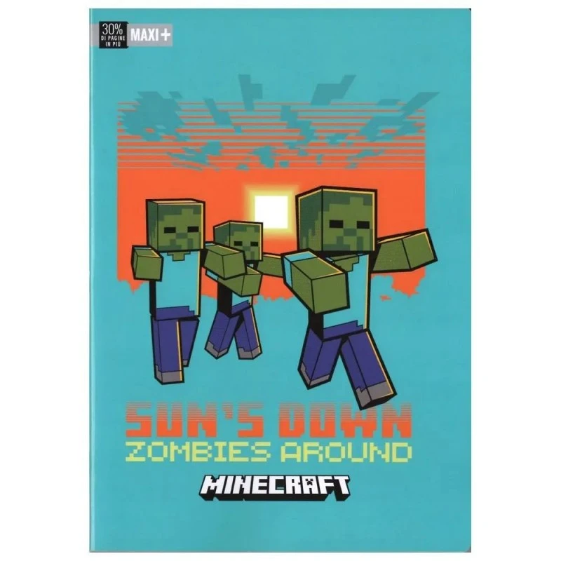 Тетрадка A4 Minecraft Jolly 50 листа, 3 вида, Асортимент