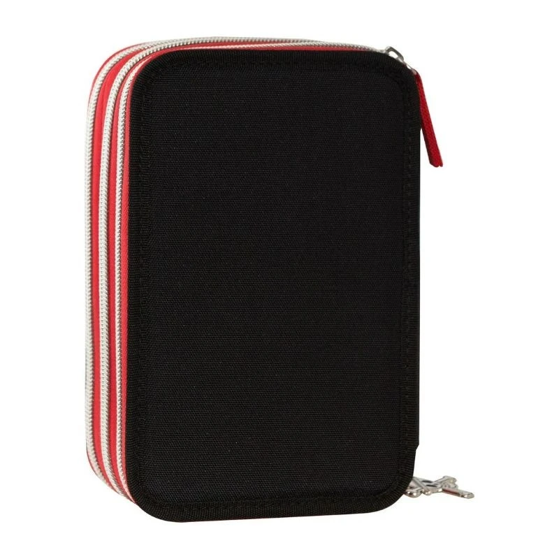 Ученически несесер One Piece Red със съдържание и 3 отделения