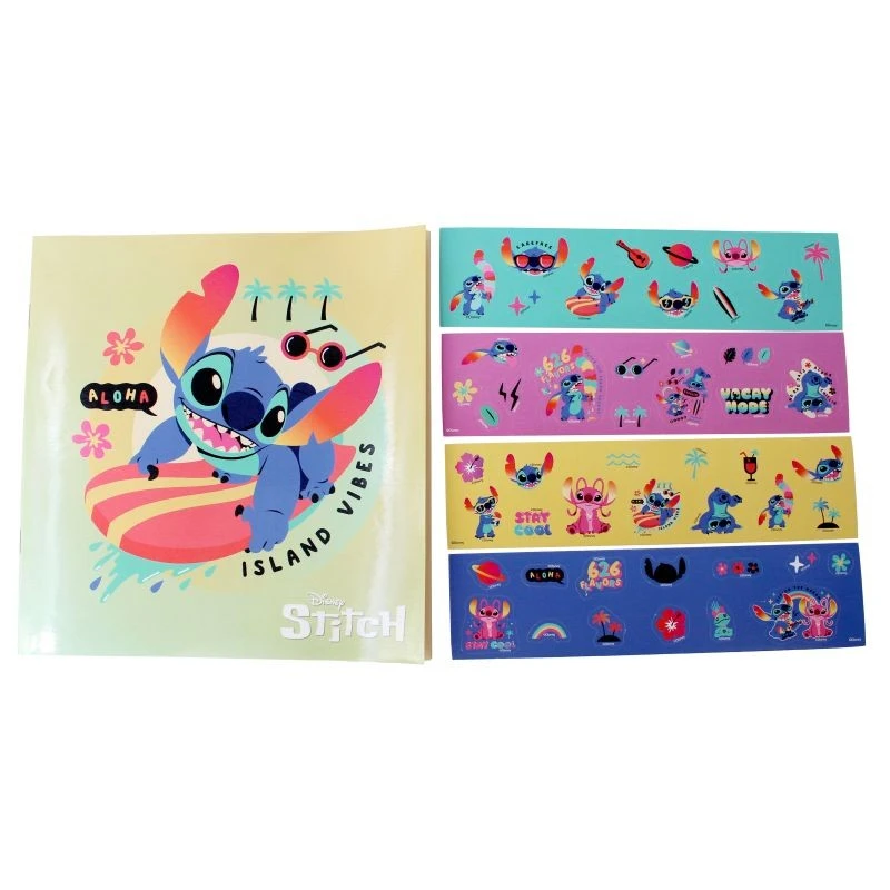 Албум със стикери Stitch 50 бр.
