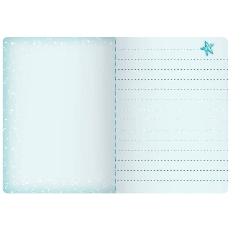 Малка тетрадка със стикери Santoro Gorjuss Making Waves - Deep Secrets