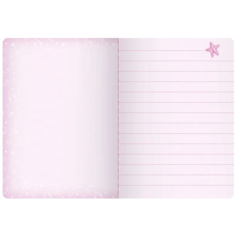 Малка тетрадка със стикери Santoro Gorjuss Making Waves - The World Is Your Oyster