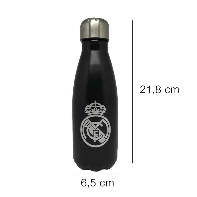 Метална бутилка Real Madrid Black 550 ml
