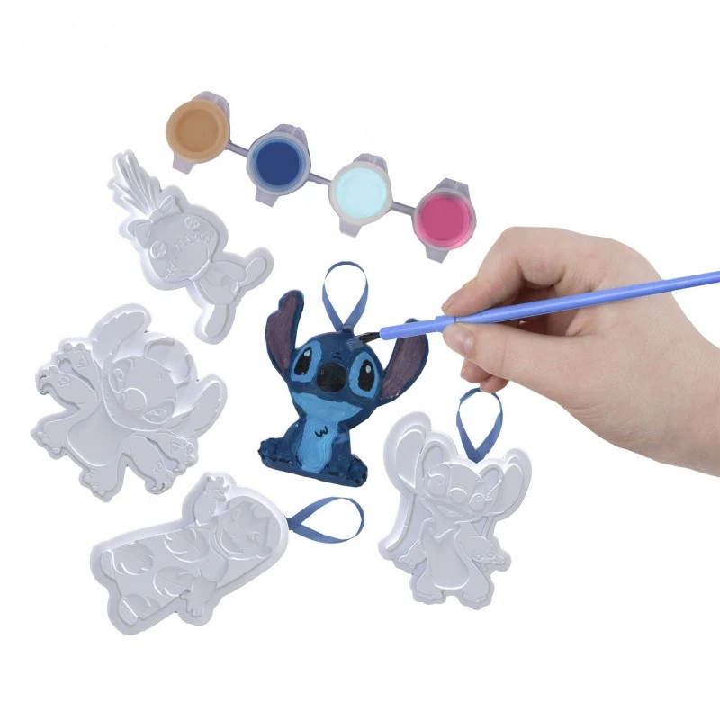 Гипсови фигурки за оцветяване Stitch, 5 бр., направи си сам