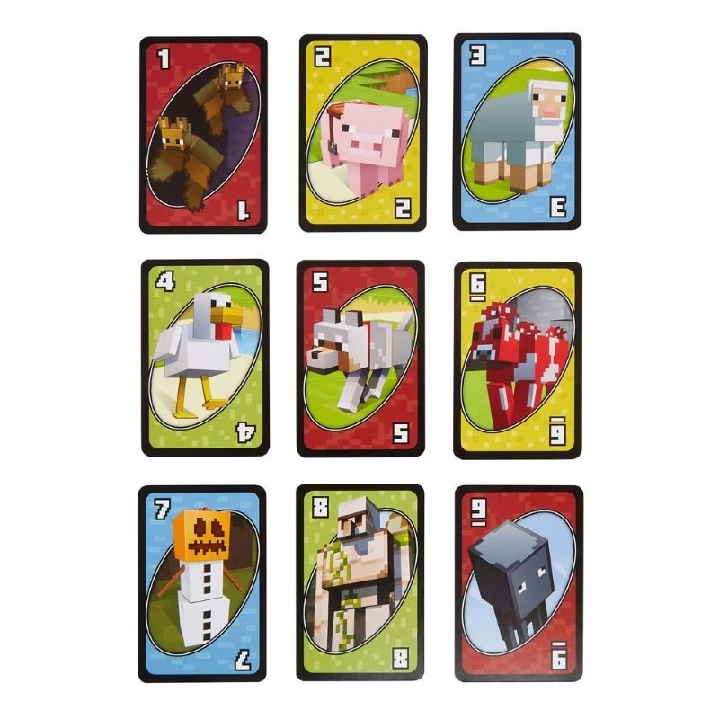 Карти Minecraft UNO