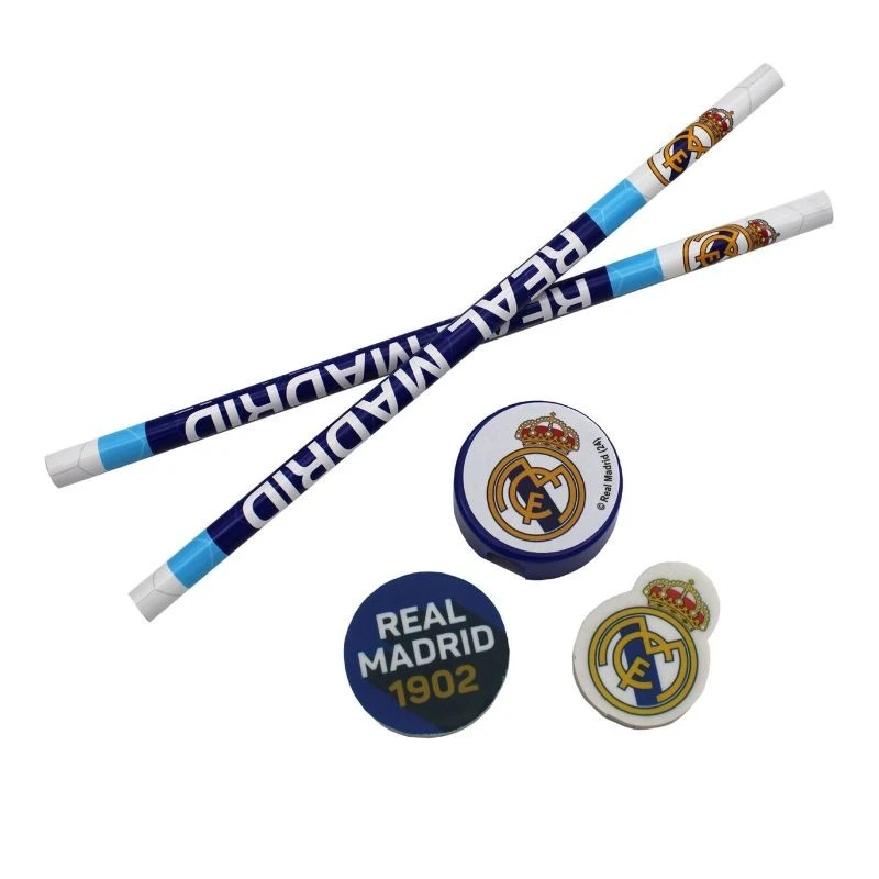 Комплект от  5 части Real Madrid с канцеларски материали