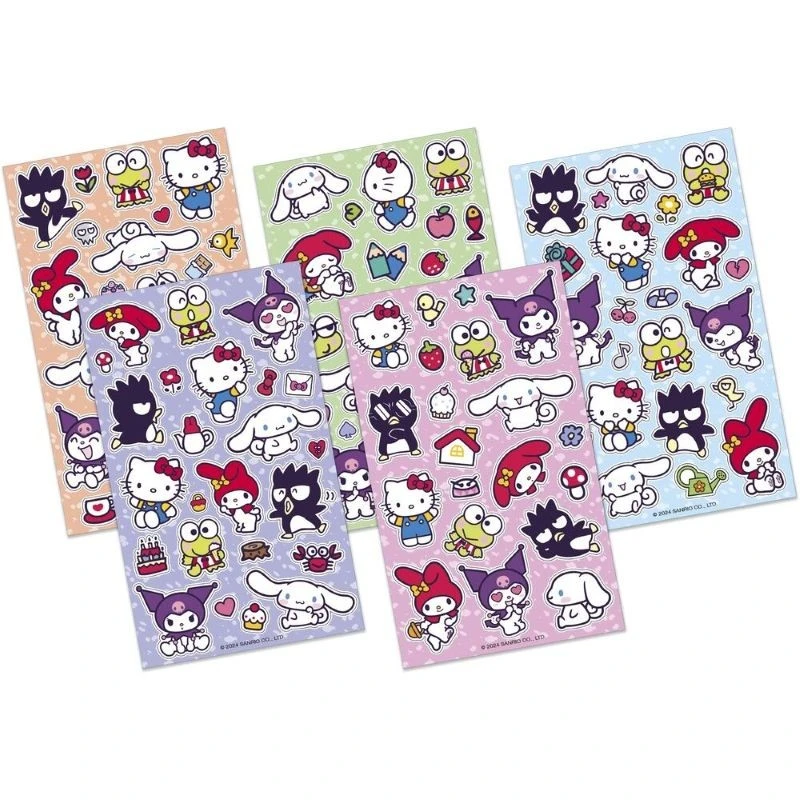Комплект стикери Hello Kitty and Friends, 5 листа