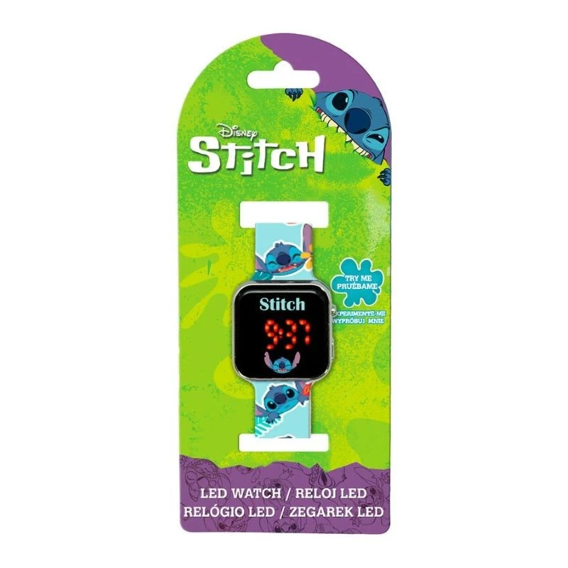 LED часовник Stitch