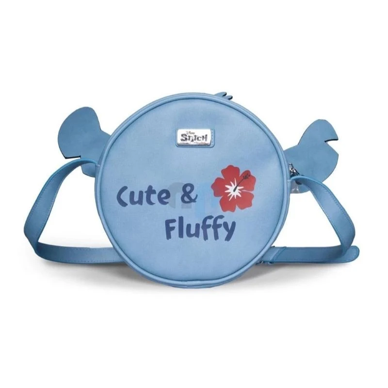 Кръгла чанта Stitch Cute&Fluffy