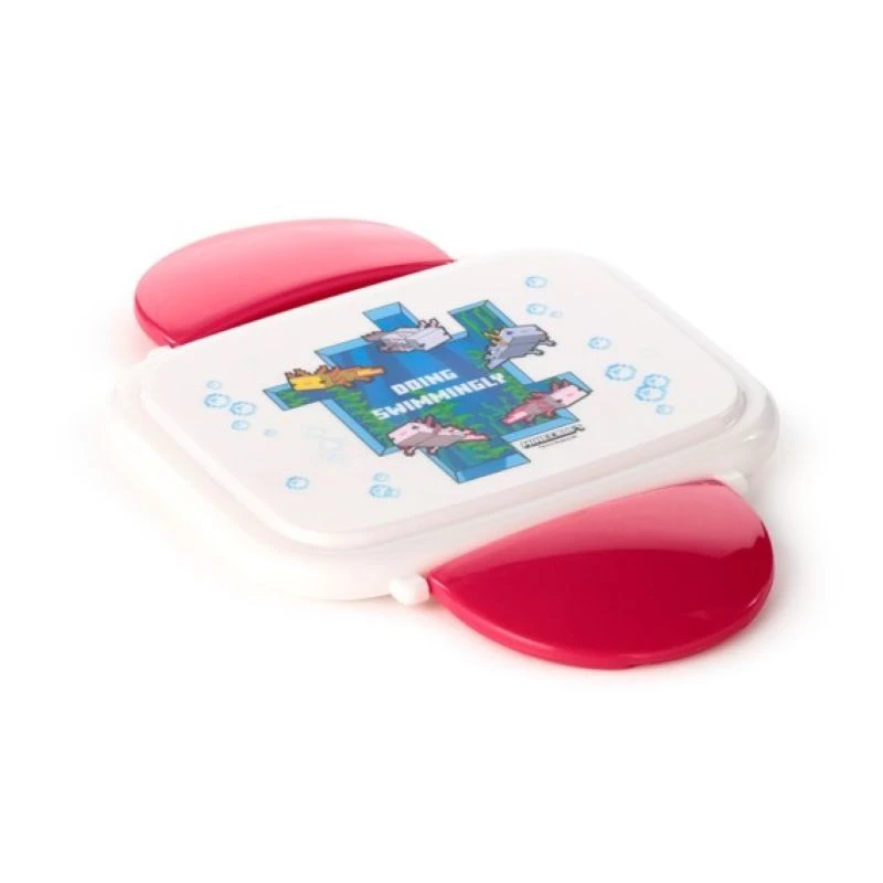 Сет за храна Minecraft Axolotl с прибори