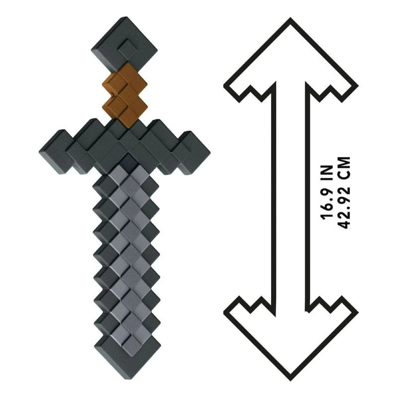 Пластмасов меч Minecraft Stone 43 cm