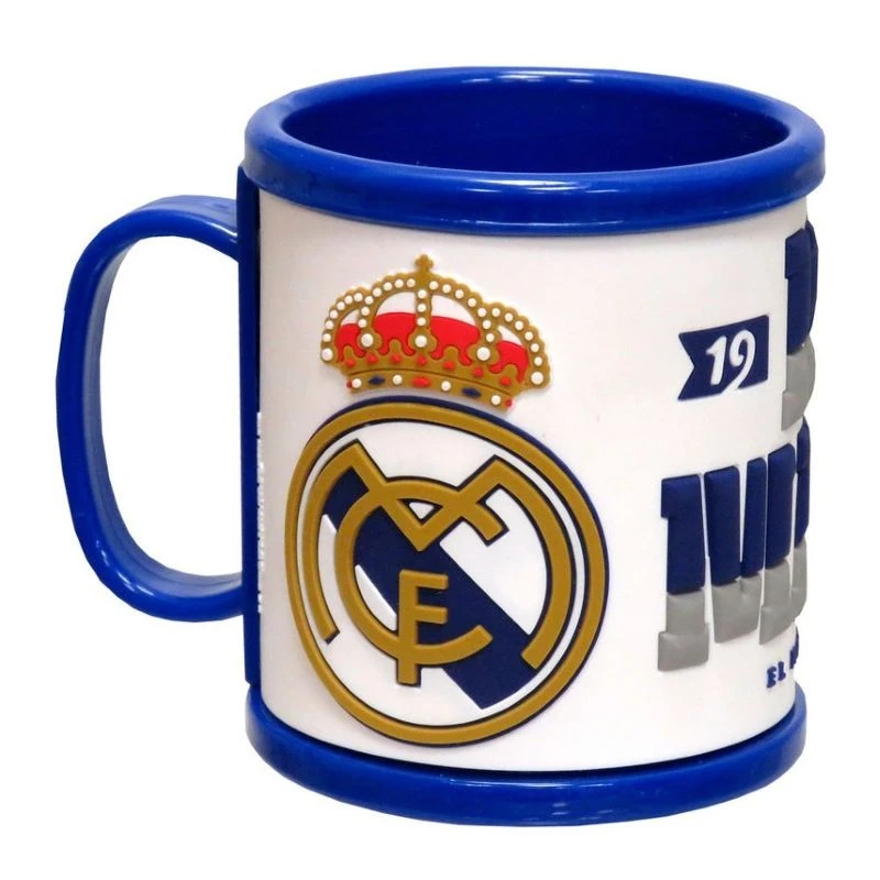 Пластмасова чаша Real Madrid с гумени надписи