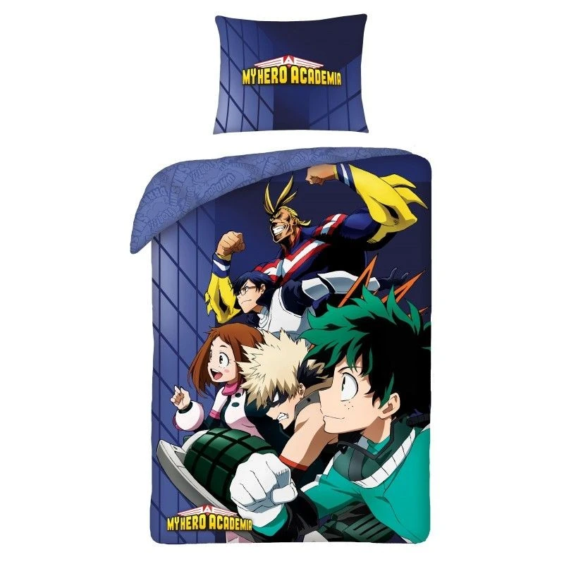 Детски спален комплект My Hero Academia , 2 части, 140х200, 70х90