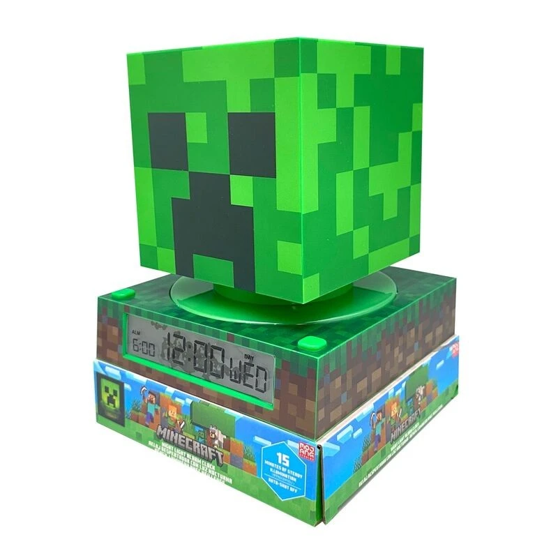 3D лампа с будилник Minecraft