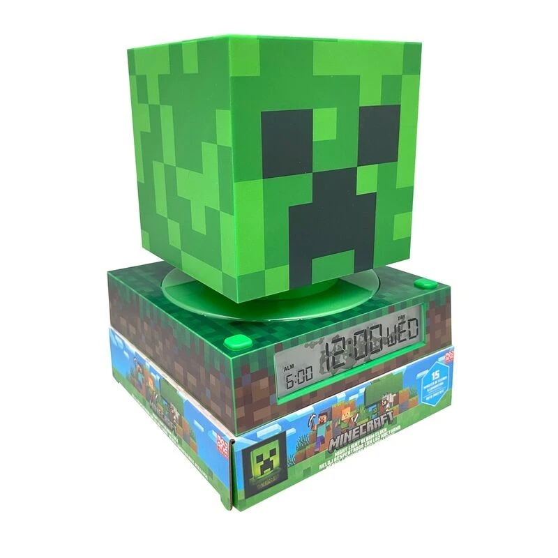 3D лампа с будилник Minecraft