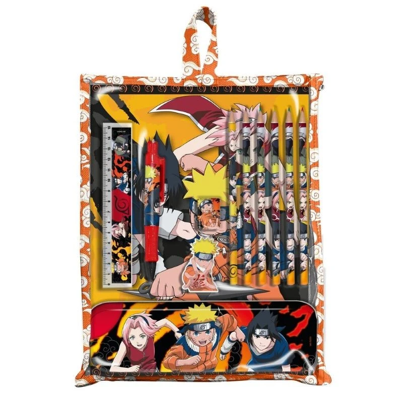 Комплект канцеларски материали Naruto 12 части