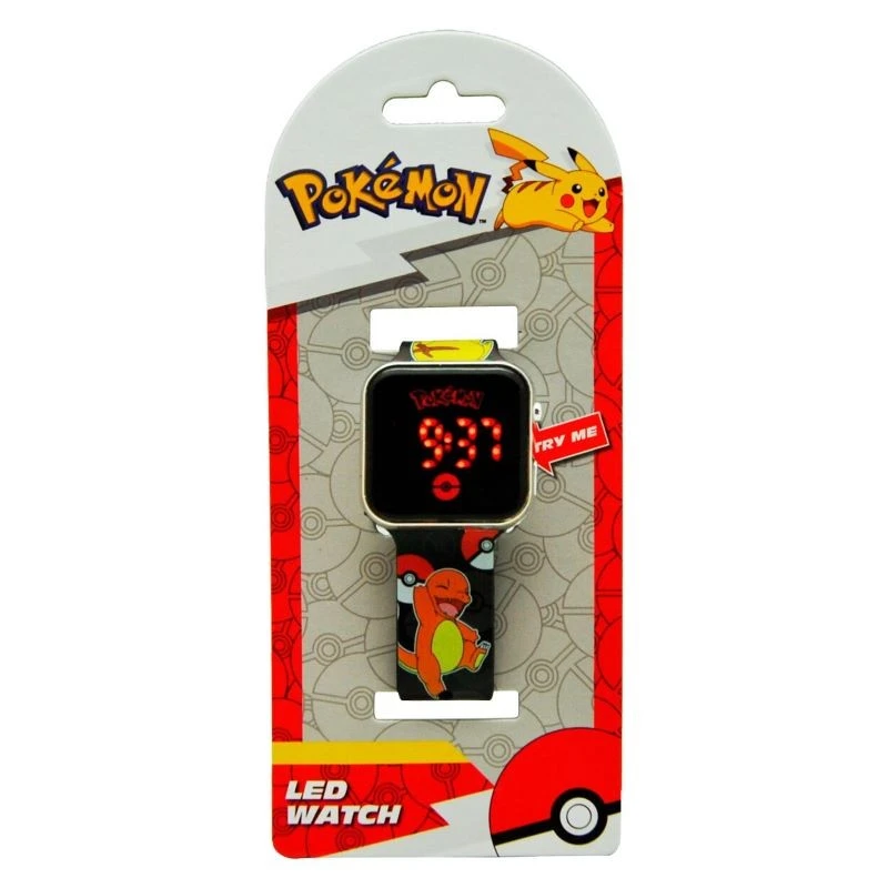 LED Часовник Pokemon Charmander