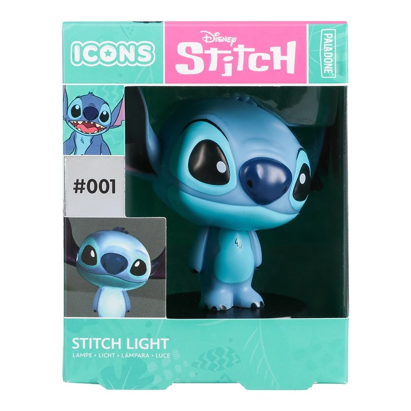 Лампа Stitch Icon, 11 cm, Син