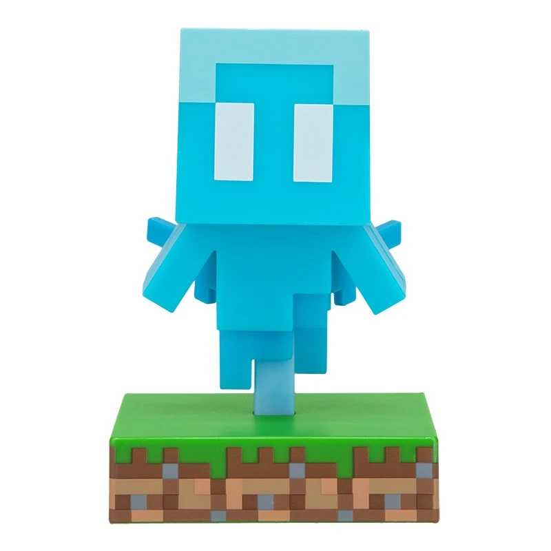 Лампа Minecraft Allay Icon, 11 cm, Син