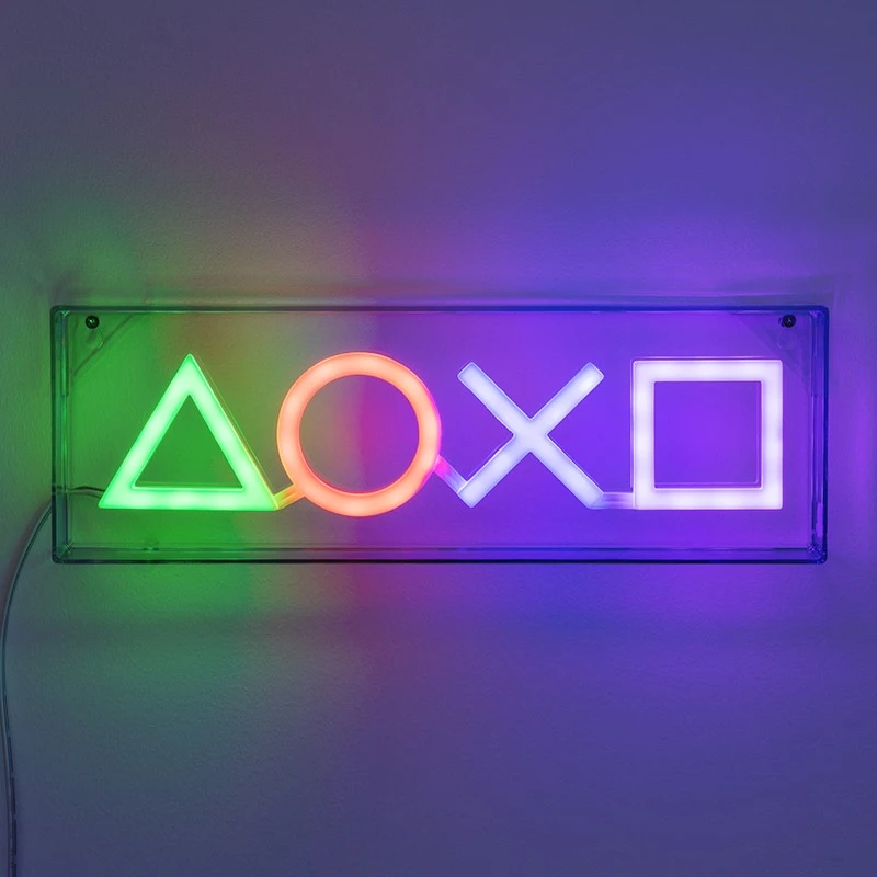 Неонова LED лампа Playstation