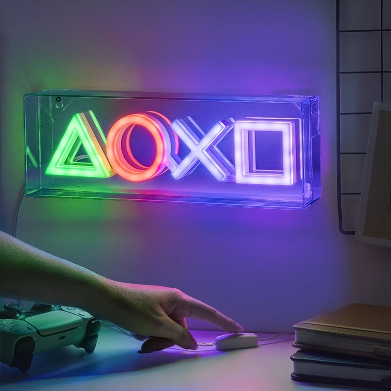 Неонова LED лампа Playstation