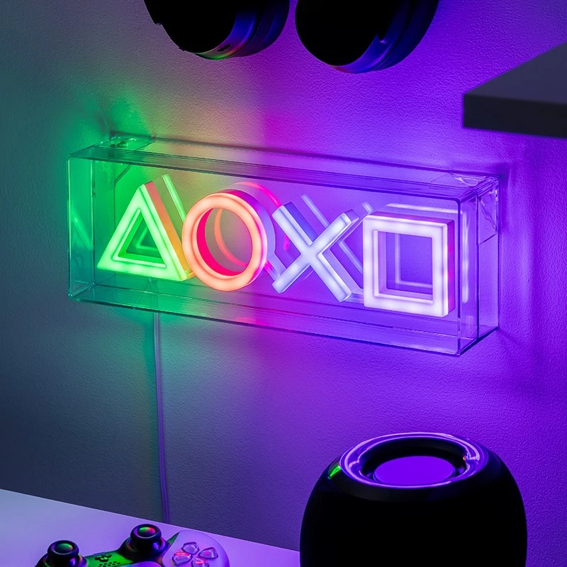 Неонова LED лампа Playstation