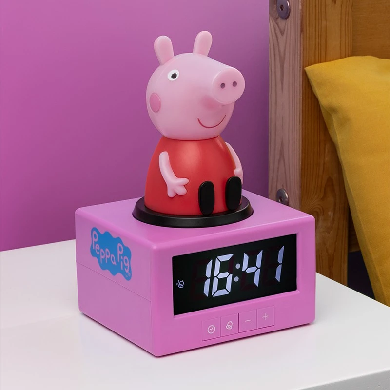 Нощна лампа - Будилник Peppa Pig Icon
