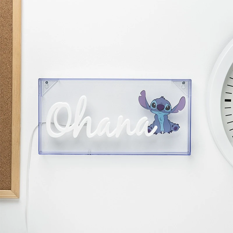 LED неонова лампа Stitch Ohana