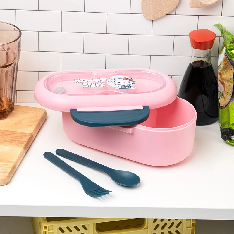 Кутия за храна Hello Kitty Bento с прибори