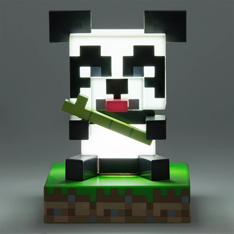 Лампа Minecraft Panda Icon, 11 cm, Многоцветен