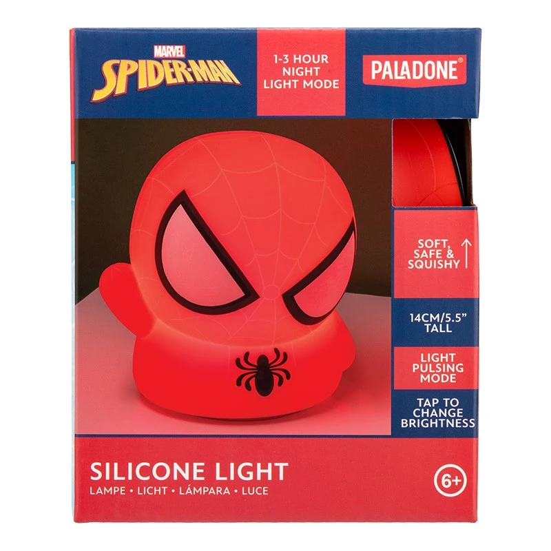 Силиконова лампа Spiderman