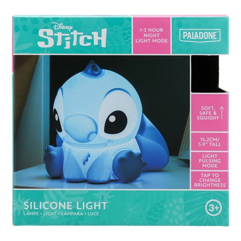 Силиконова лампа Stitch