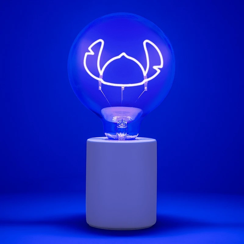 Голяма неонова LED крушка  Stitch