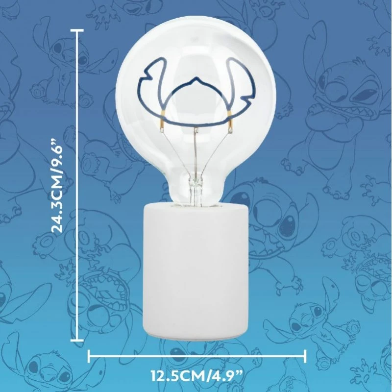 Голяма неонова LED крушка  Stitch