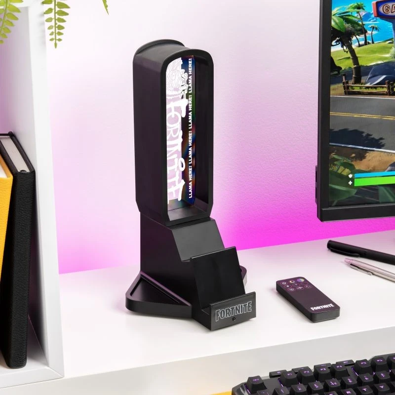Светеща стойка за слушалки Fortnite