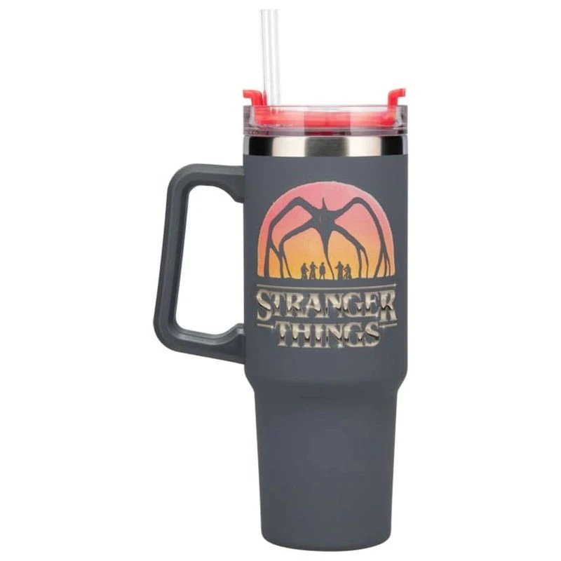 Термо чаша със сламка Stranger Things 5 900 ml